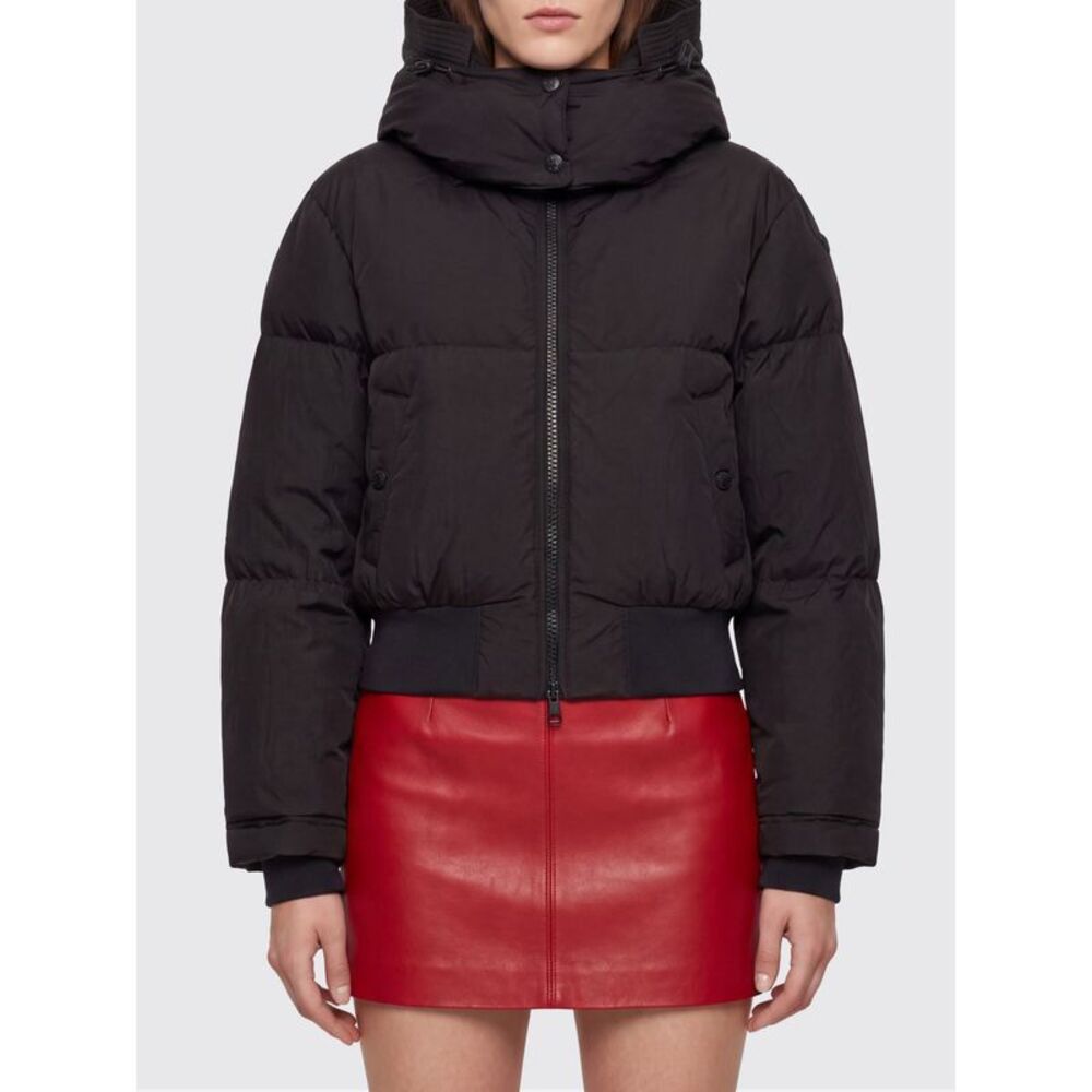 Diesel Short Quilted Nylon Puffer Jacket With Hood